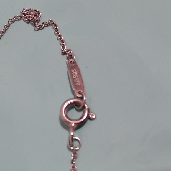 SALE! Authentic Tiffany & Co. Sterling Silver Love Heart Necklace Bead Pendant - Picture 4 of 9